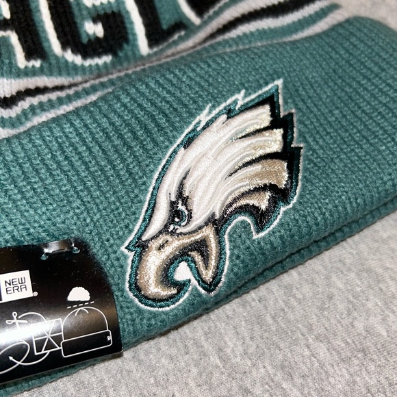🏈🦅 Philadelphia Eagles NFL Football Winter Beanie Hat 🦅🏈 - Picture 4 of 15